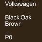 Preview: Volkswagen, Black Oak Brown, P0.